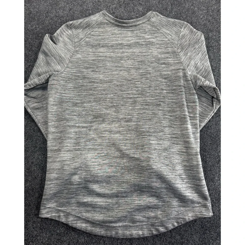 Nike Golden State Warriors Dri Fit Long Sleeve Shirt Gray NBA M